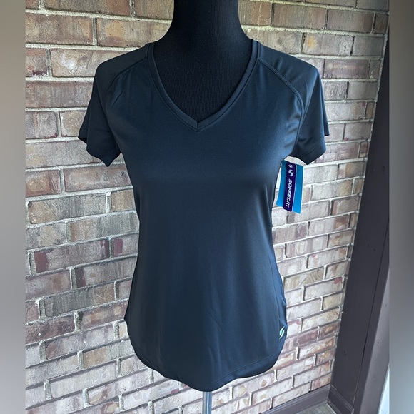 Soffe Black Tee Juniors Small NWT Athletic - Picture 1 of 5